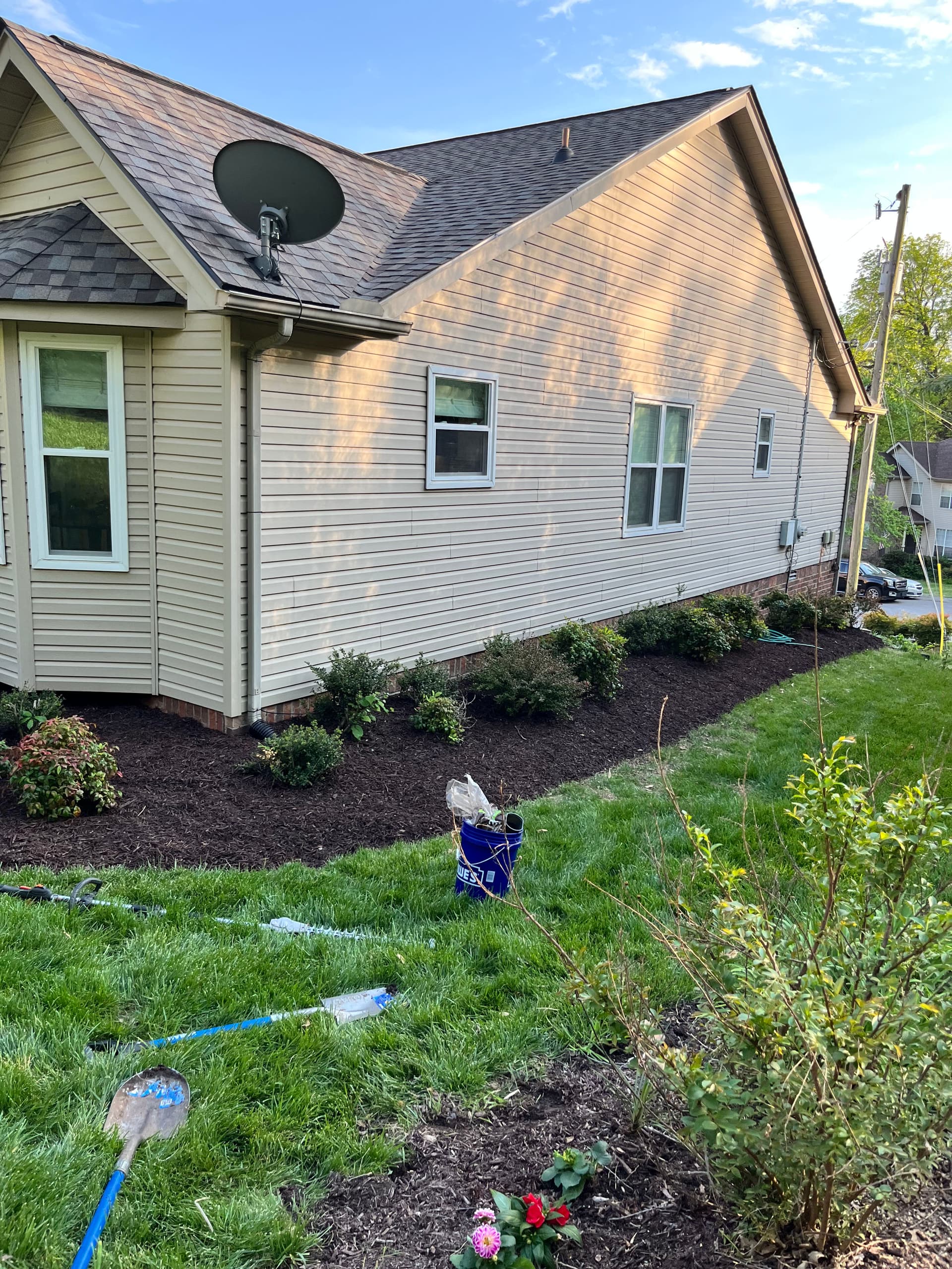 Gallery photos for Full-Property Landscaping at Traditions - Mulch, Edges and More: Image #2