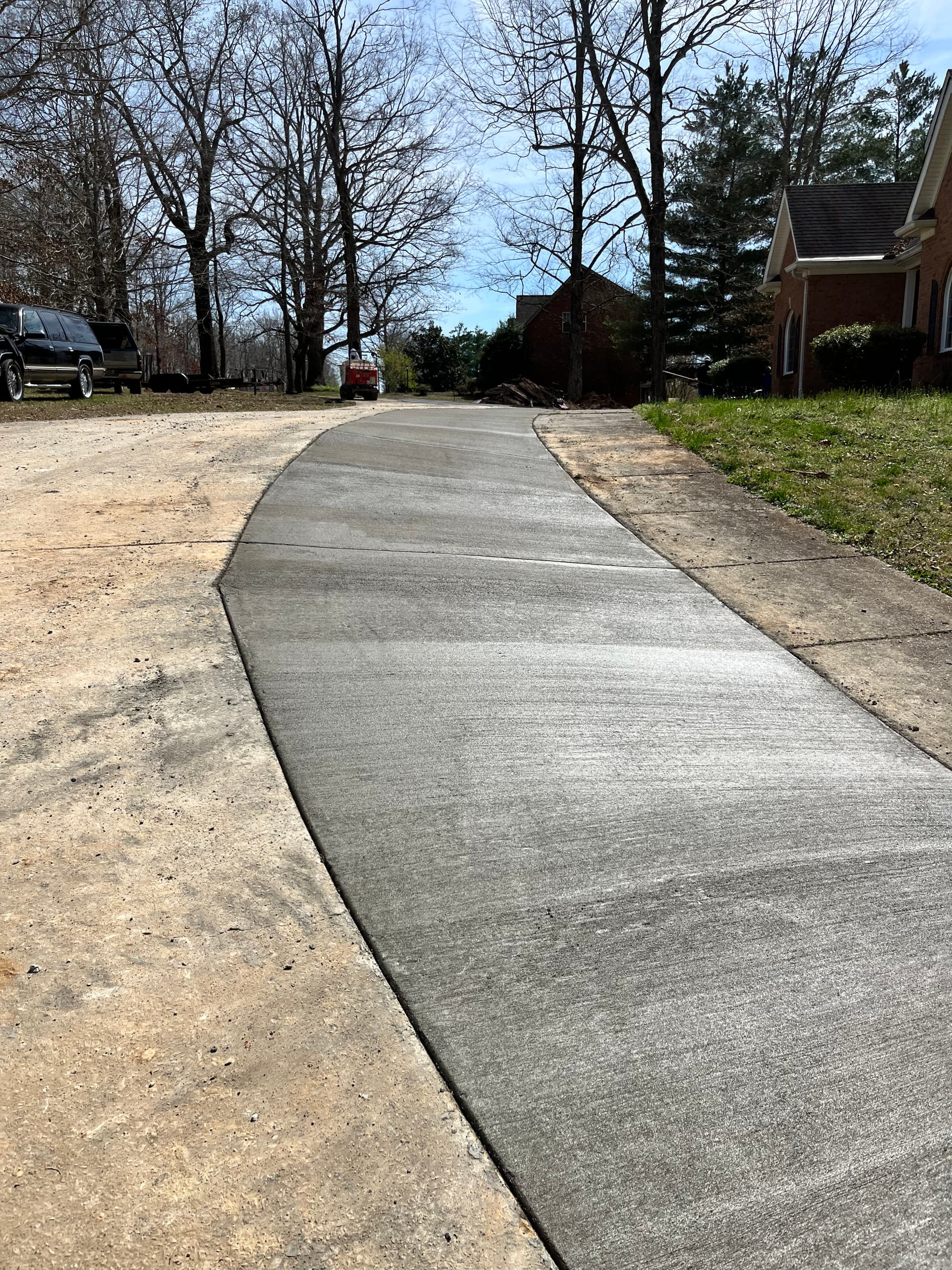 Smooth Concrete Driveway Upgrade