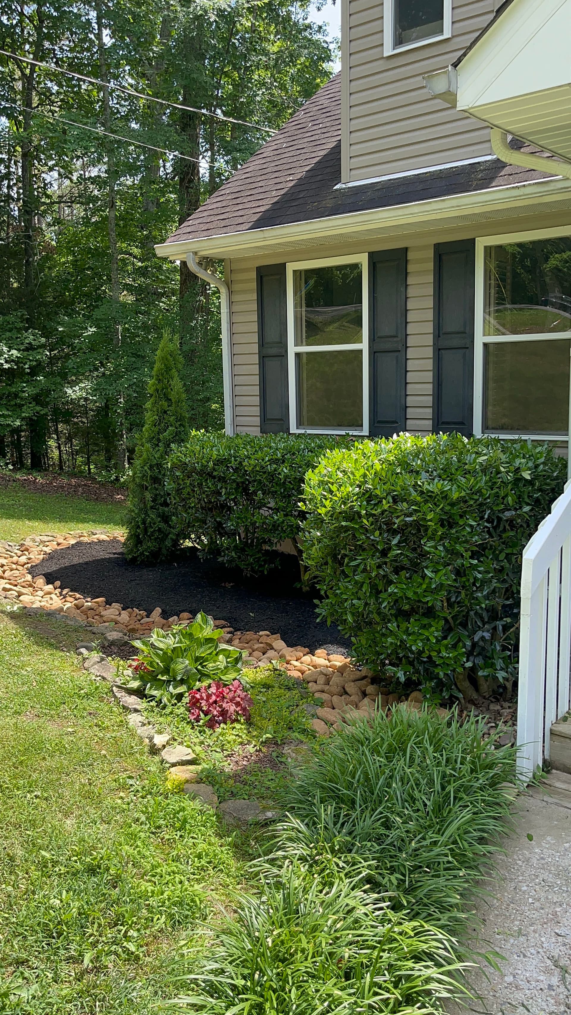 Fresh Landscape Install Brings Serious Curb Appeal to Kingston Springs Home image