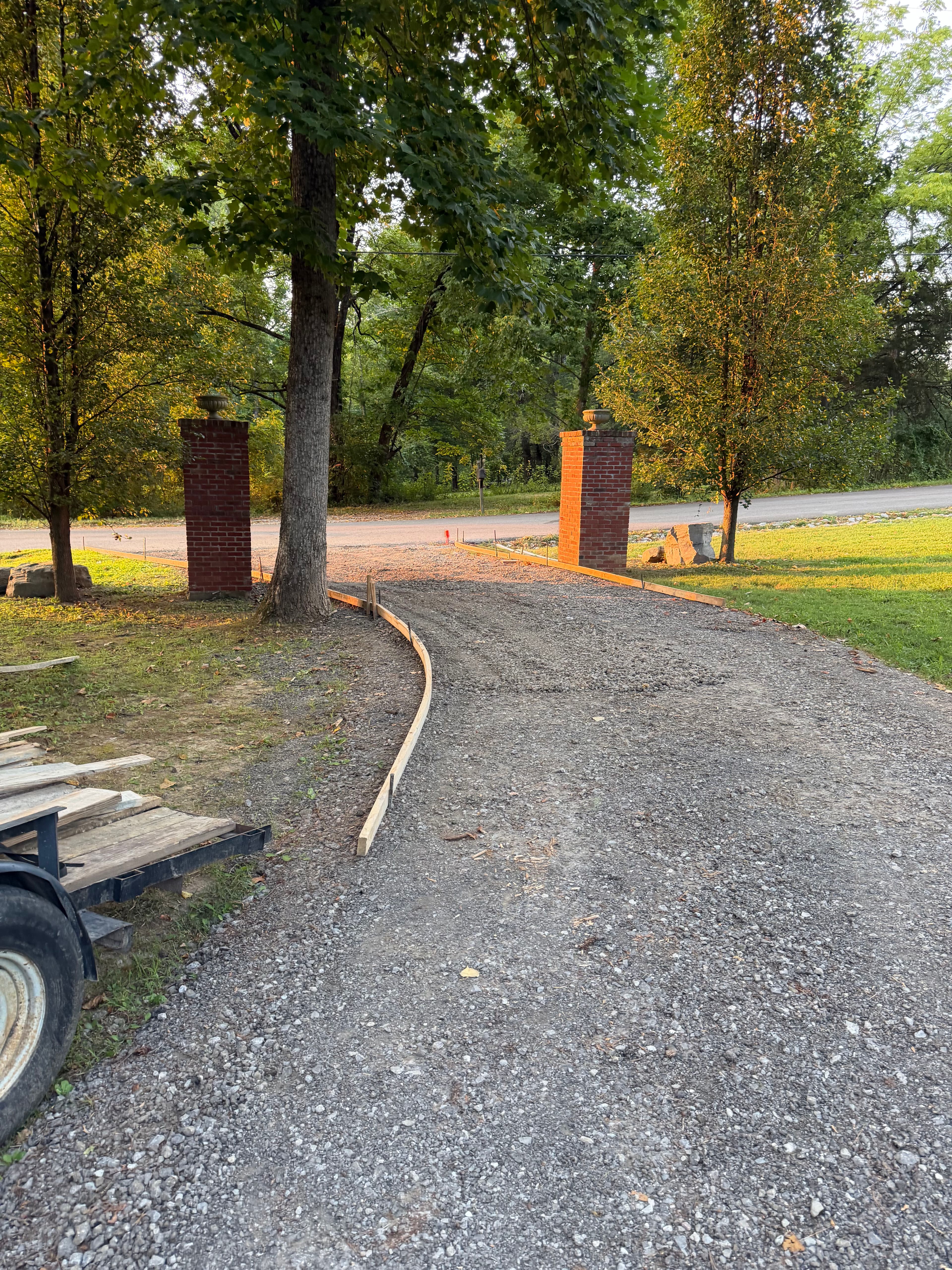 Project Concrete Driveway Installation in Progress - Built Right From the Start image