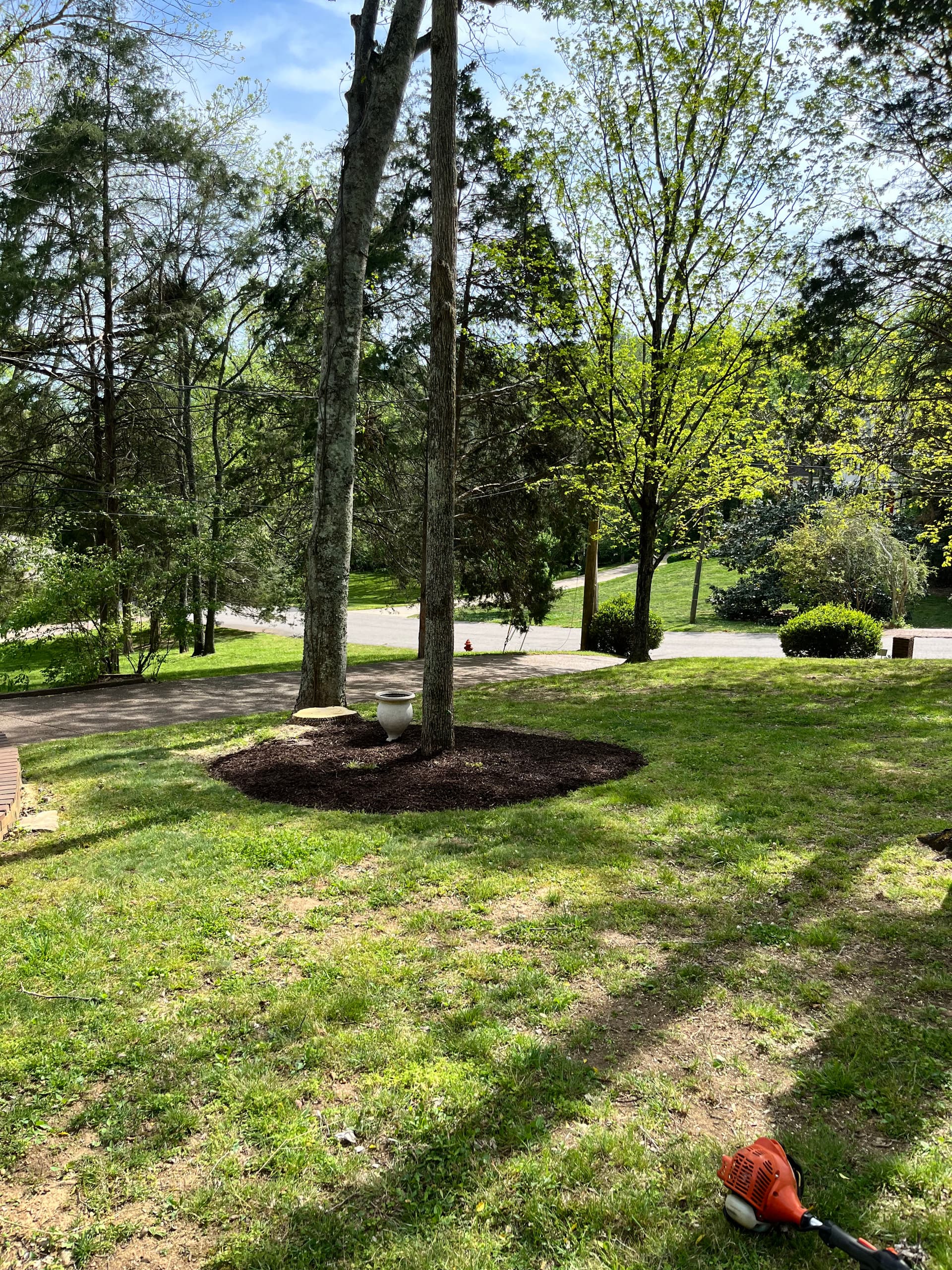 Full-Property Landscaping at Traditions - Mulch, Edges and More image
