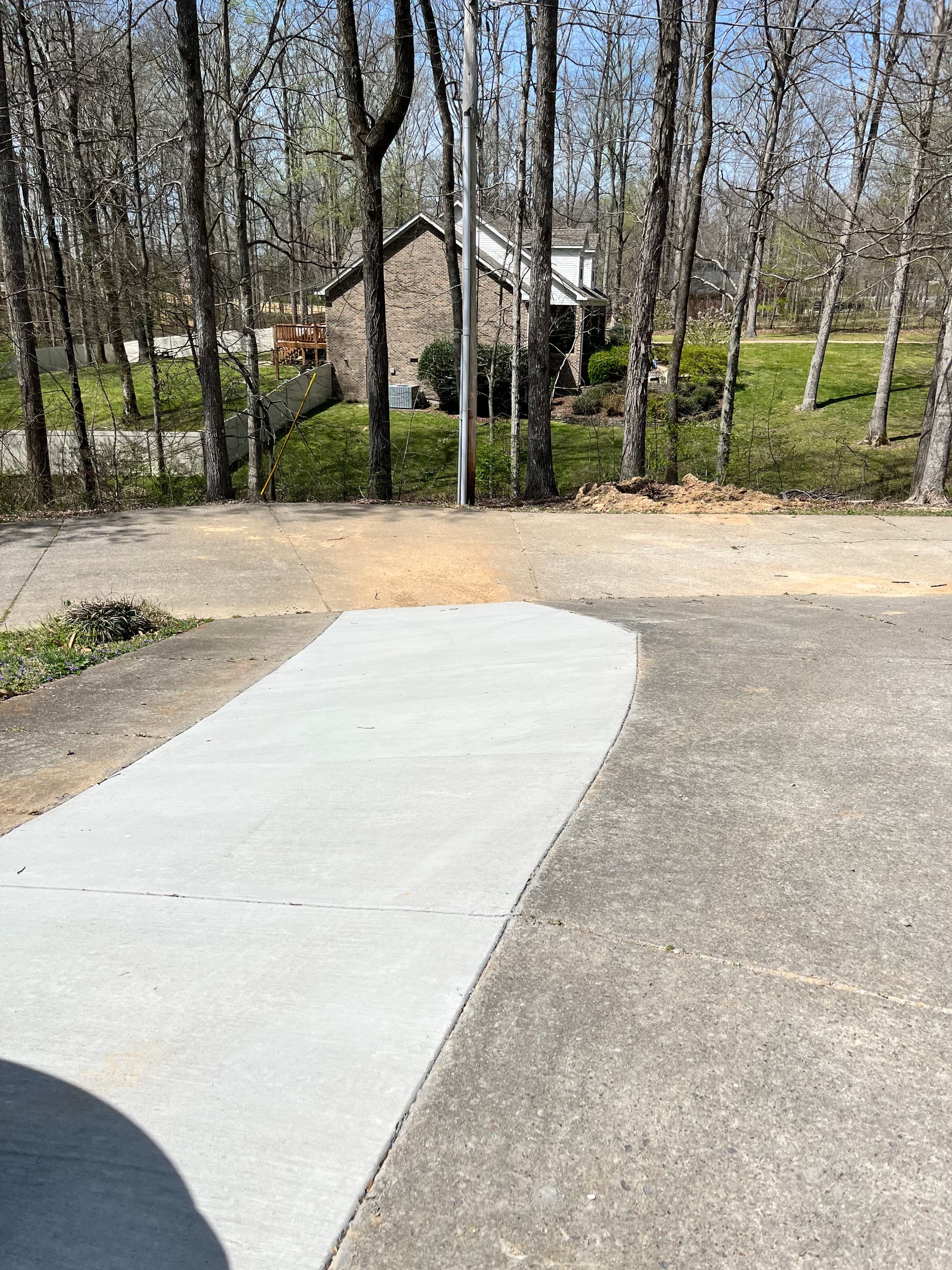 Gallery photos for Fresh Concrete Driveway Expansion That Actually Gets Used: Image #1