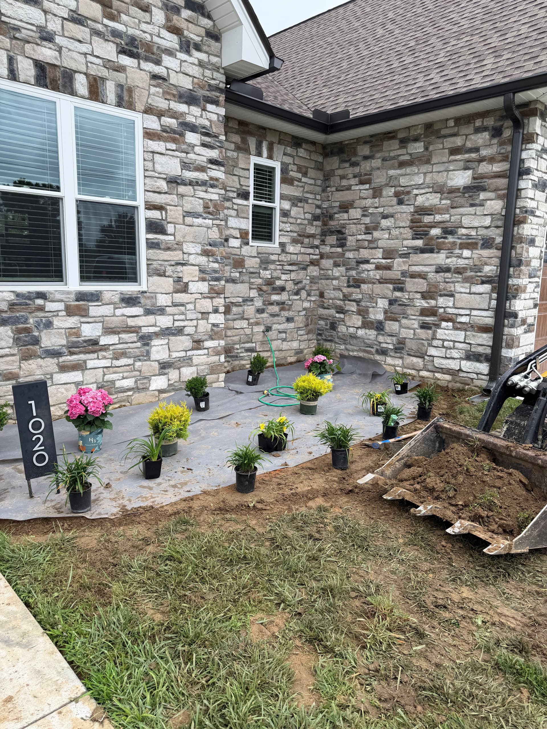 Landscape Renovation in Progress in Dickson TN image