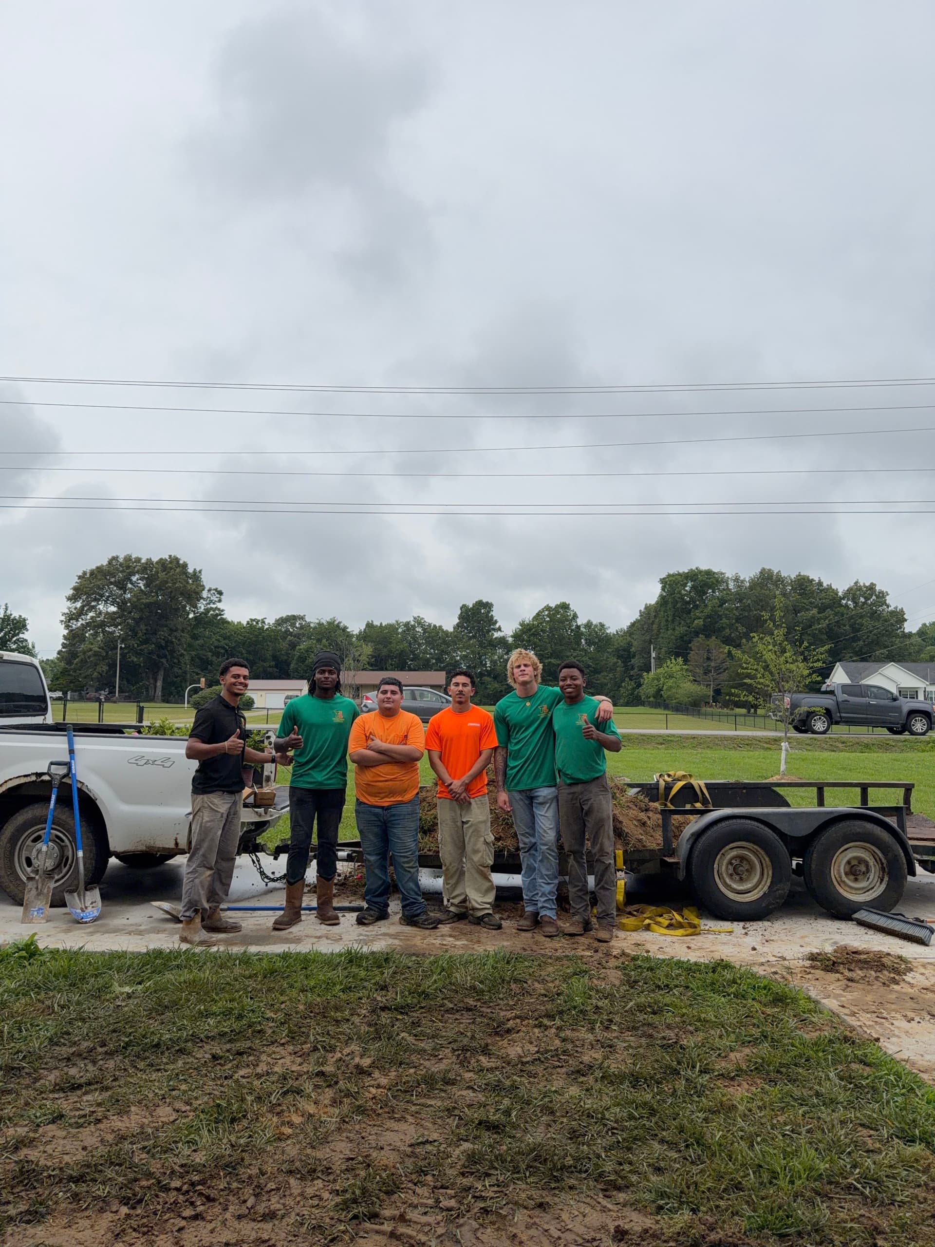 Gallery photos for Landscape Renovation in Progress in Dickson TN: Image #4