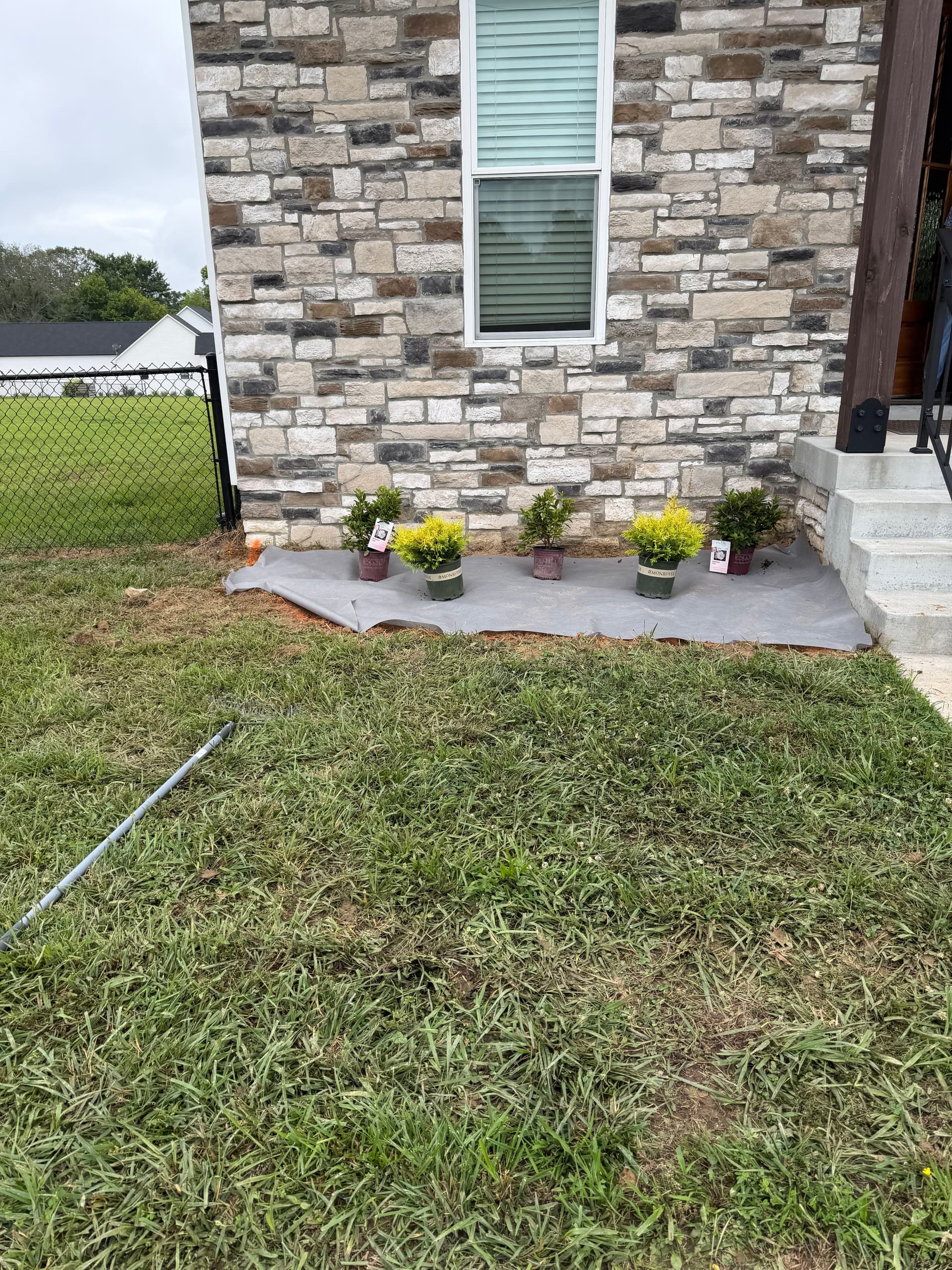Gallery photos for Landscape Renovation in Progress in Dickson TN: Image #1