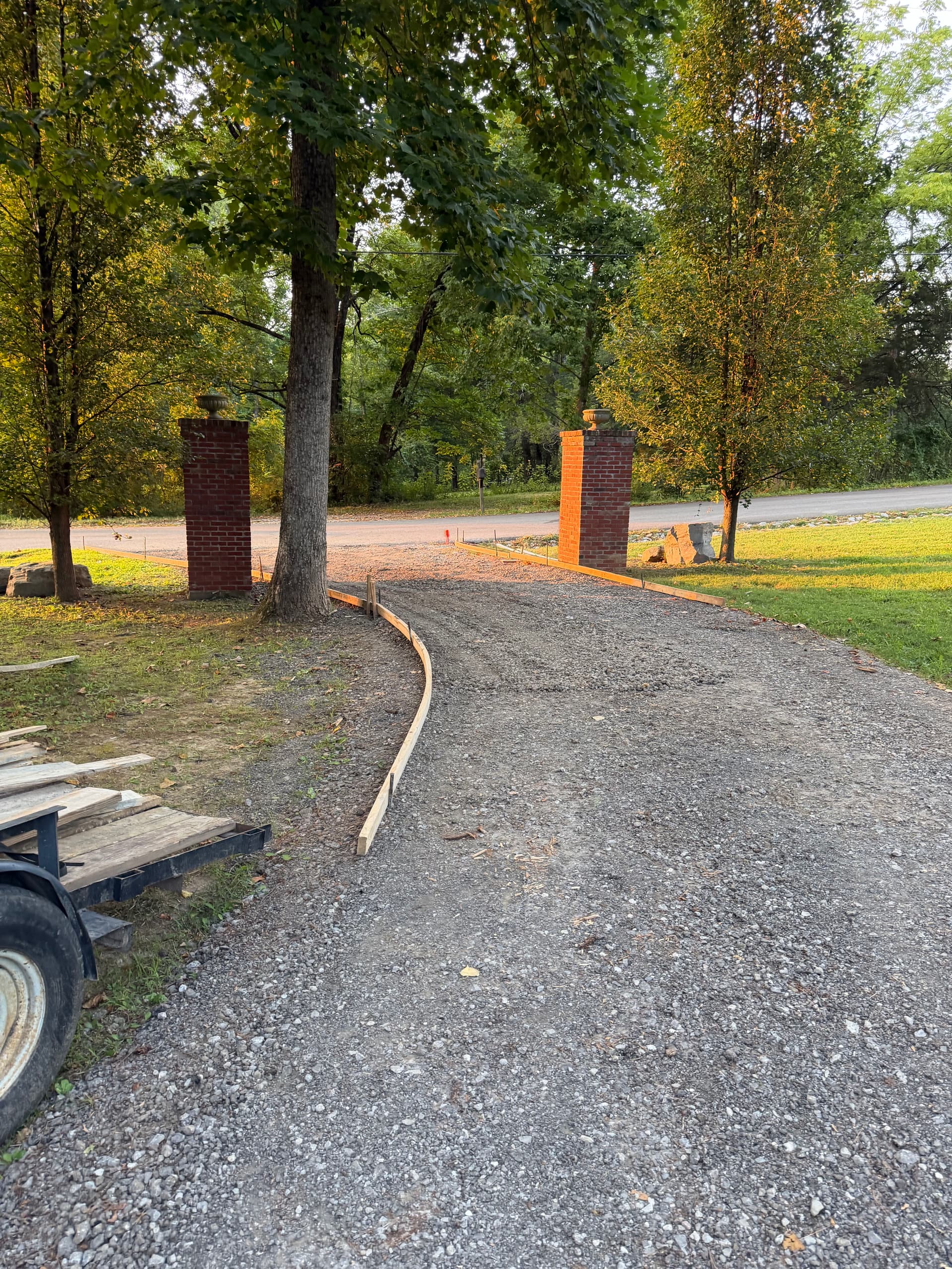 Concrete Driveway Installation in Progress - Built Right From the Start image